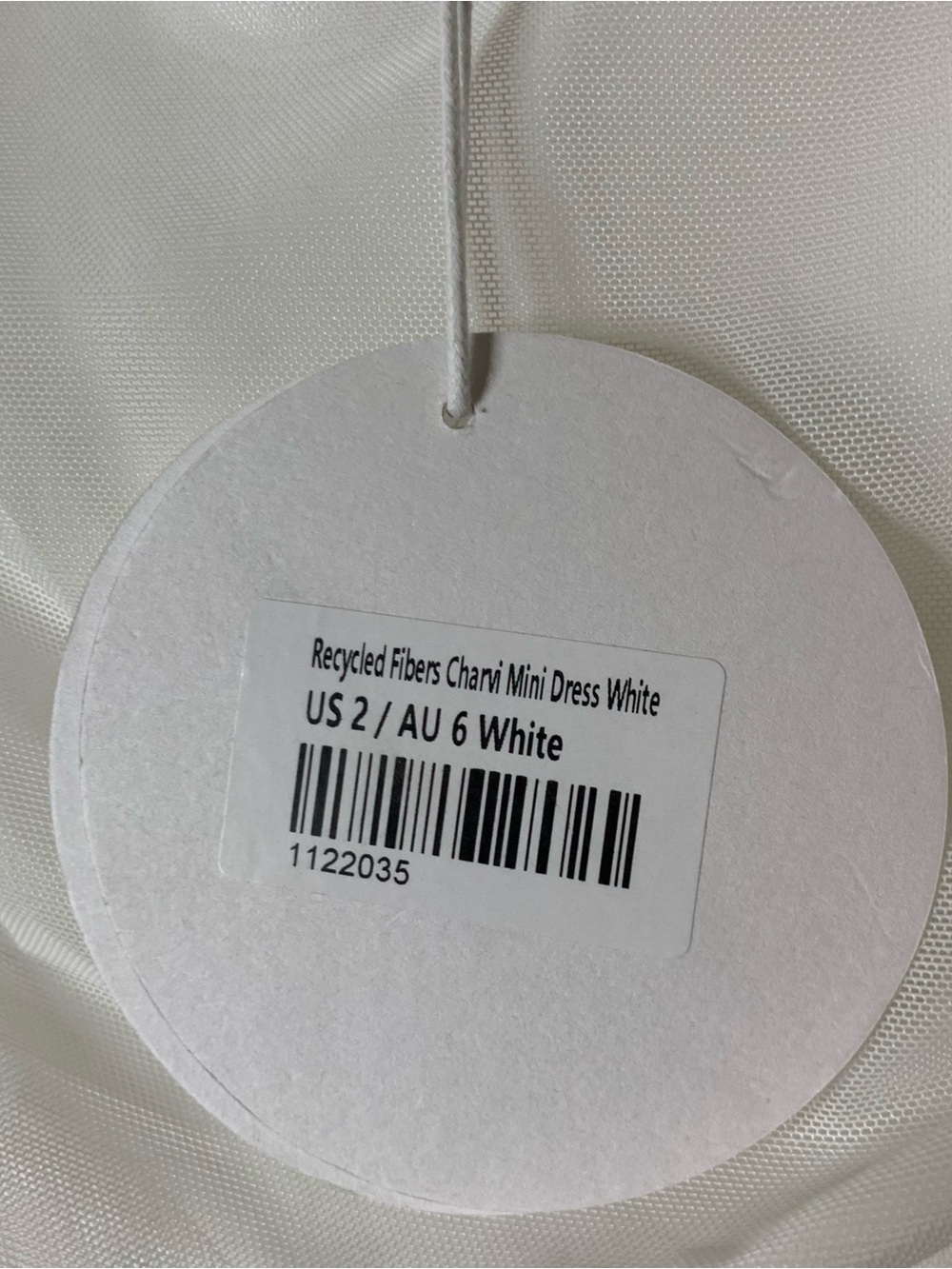 Princess Polly Womens white charvi mini dress 2 NWT - Picture 7 of 9